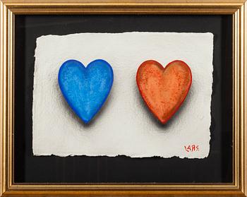 LARS TUNEBO, akryl på duk, signerad.