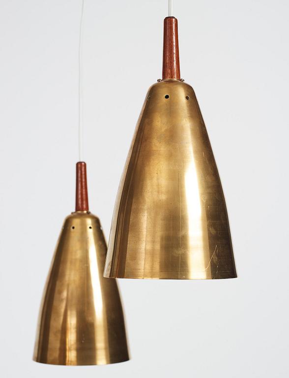 Hans-Agne Jakobsson, a ceiling lamp, model 'S-756-3', Hans Agne Jakobsson AB, Åhus, Sweden 1950s.