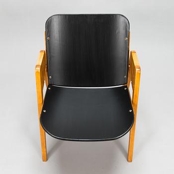 Carl-Johan Boman, nojatuoli / kirjoituspöydäntuoli, Oy Boman Ab 1900-luvun puoliväli.