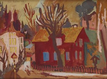 Sven X:et Erixson, Det röda huset.