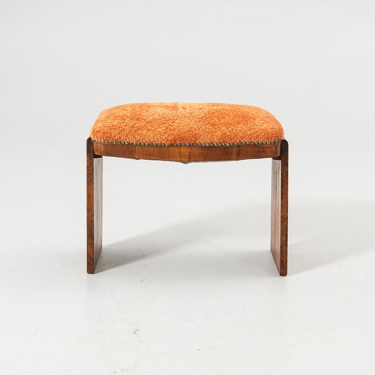 Footstool, Art Deco, first half of the 20th century.