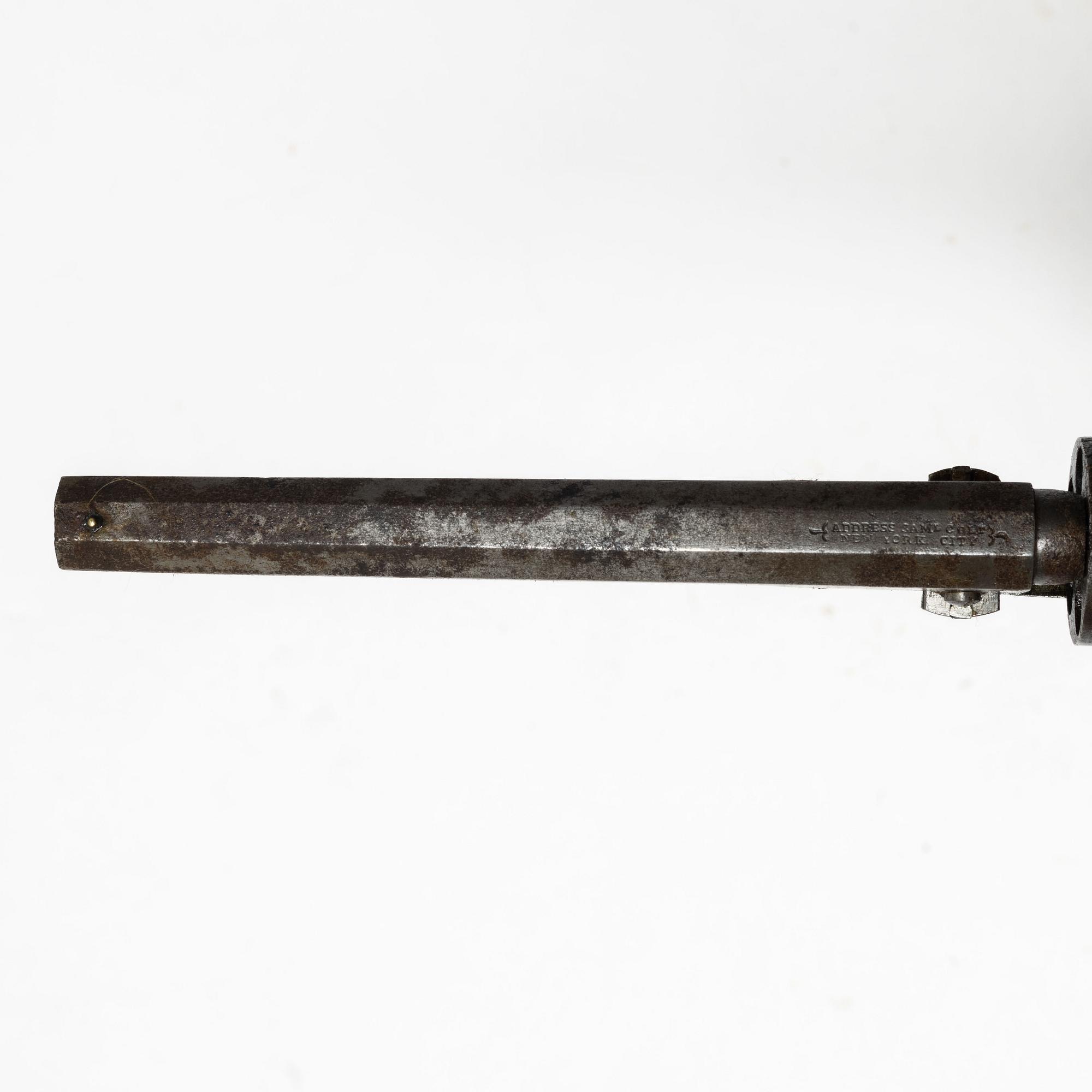 A Colt 1849 pocket percussion revolver, 1852.
