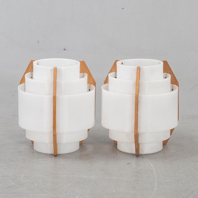 Wall lamps, 2 pcs, 1960s, probably Luxus.