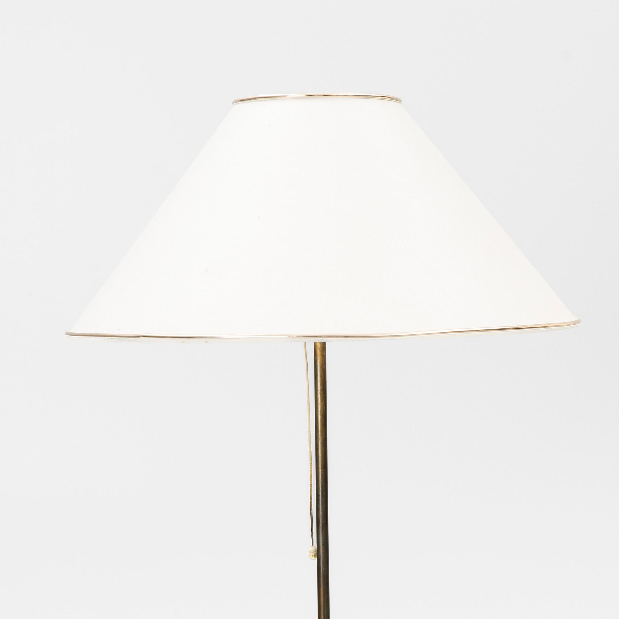 Floor lamps, a pair, second half of the 20th century.