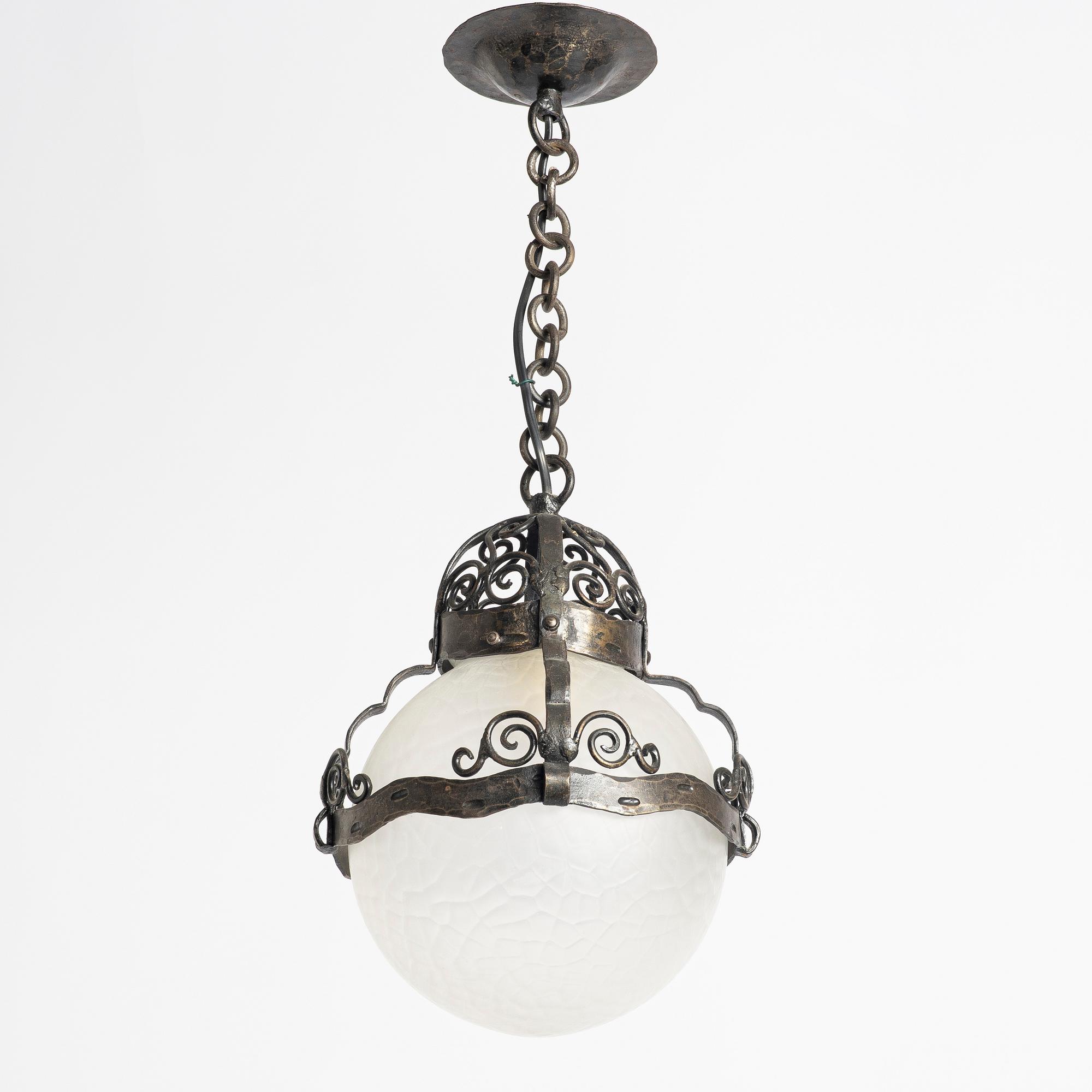 Ceiling lamp, 1920s–30s.