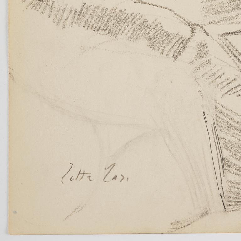 Lotte Laserstein, Bobby tecknar.