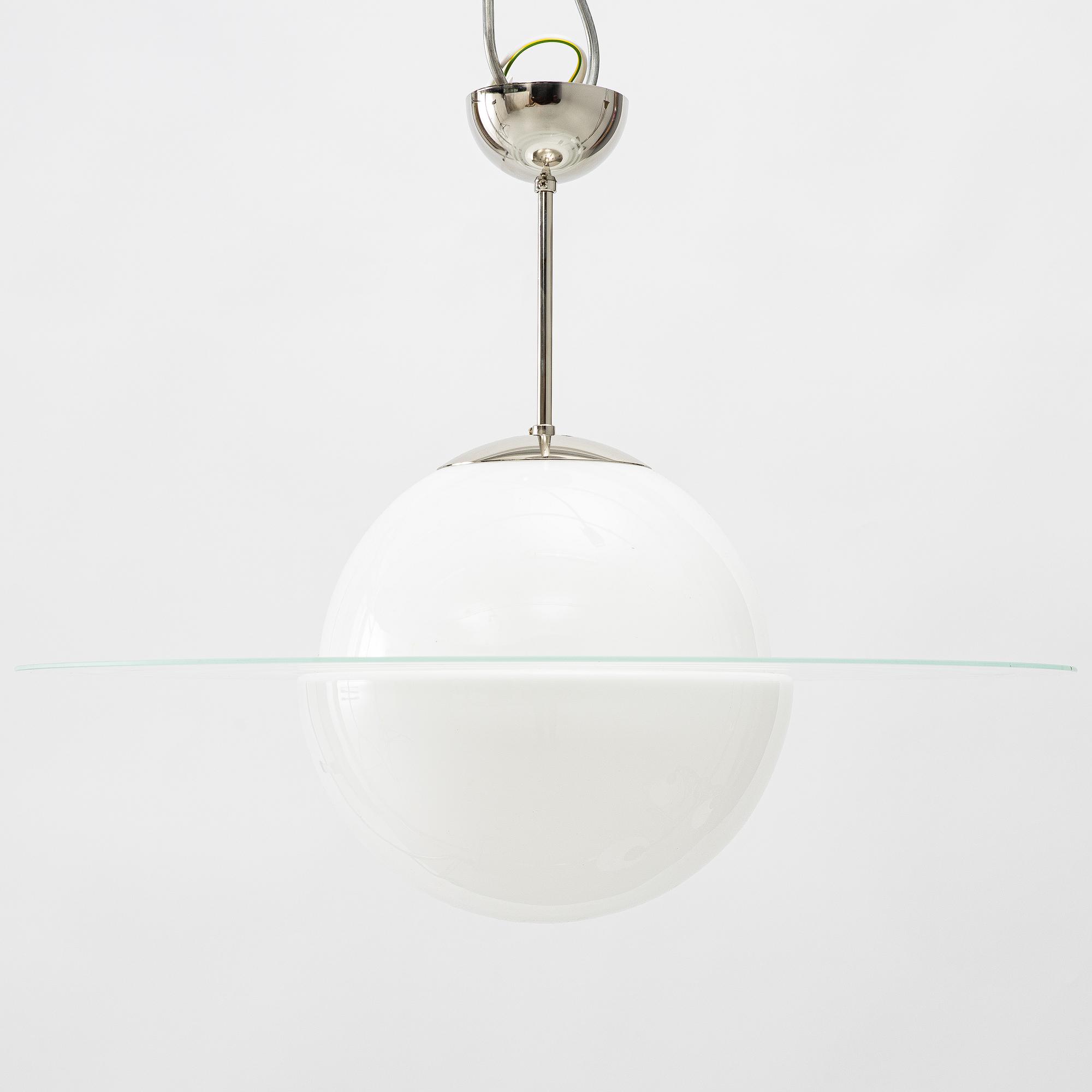 A 'Saturn' ceiling lamp, second half of the 20th century.