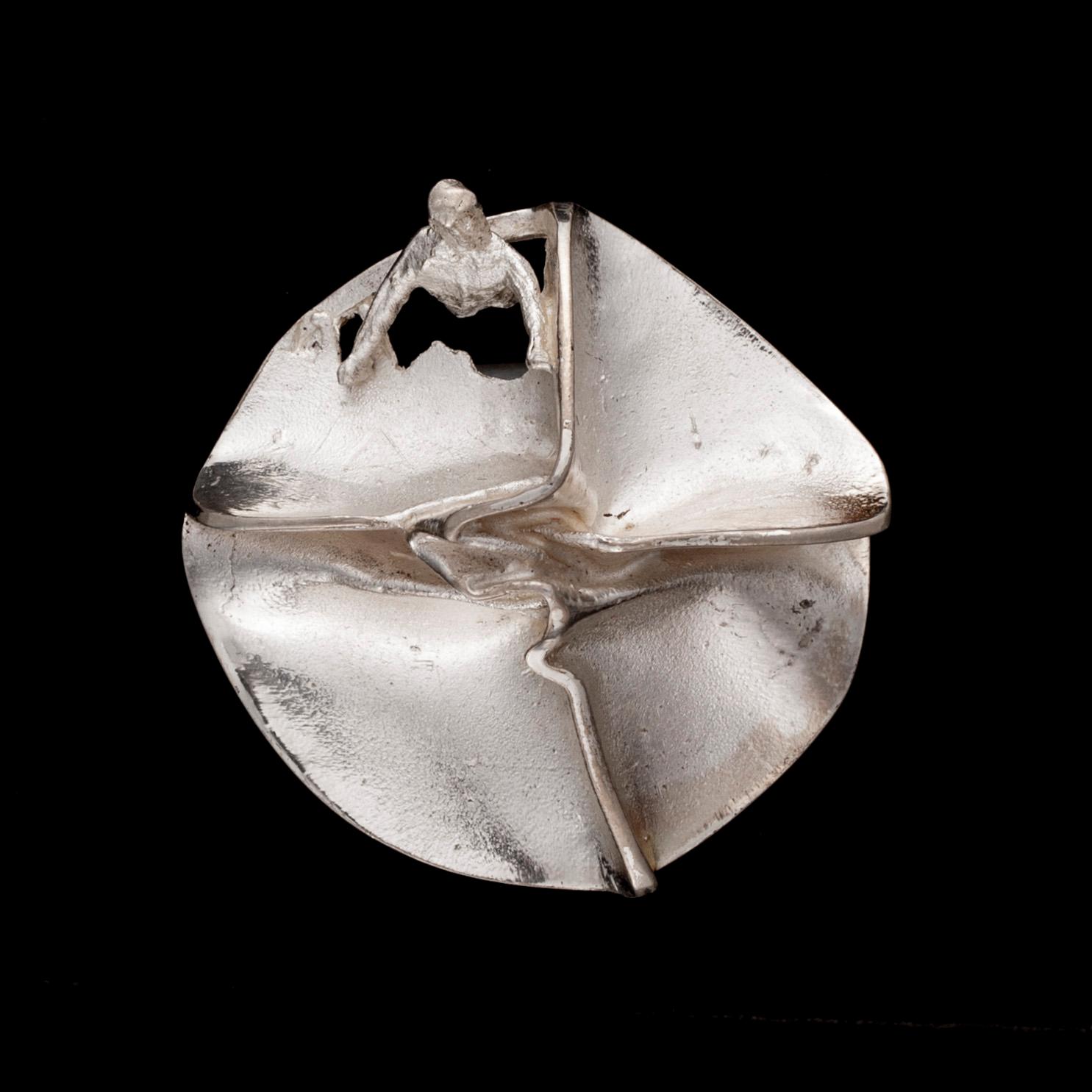 RING, silver, "Jaaras dröm". Björn Weckström, Lapponia 1969.