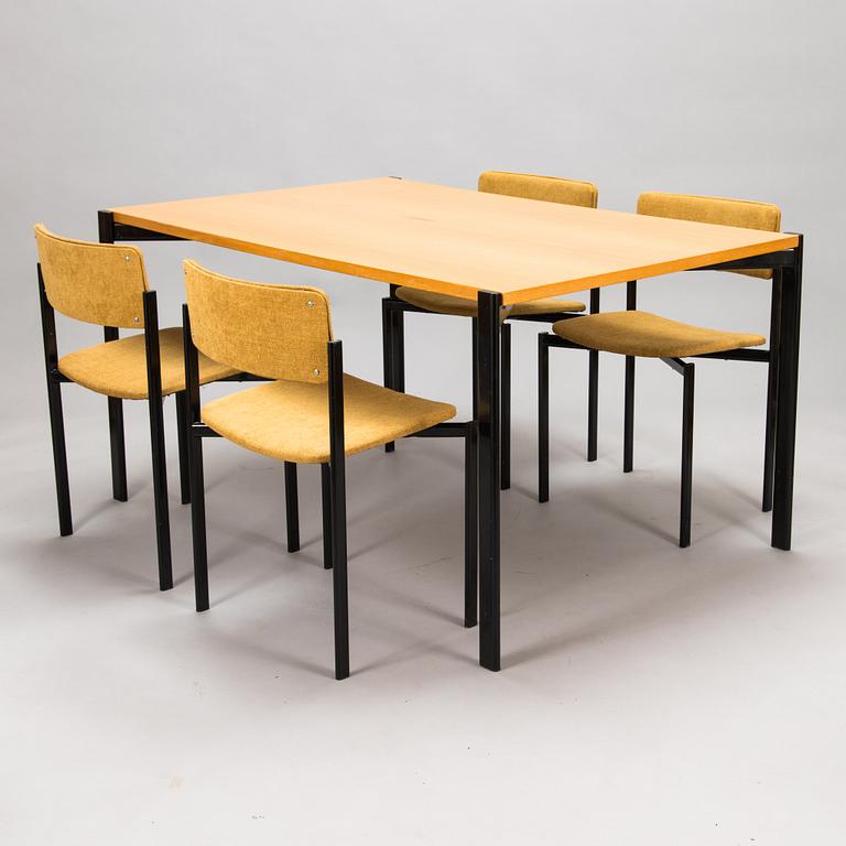 Ilmari Tapiovaara, a table and four cairs 'Kiki' for  Aero Design Furniture Ltd 2003-2010.