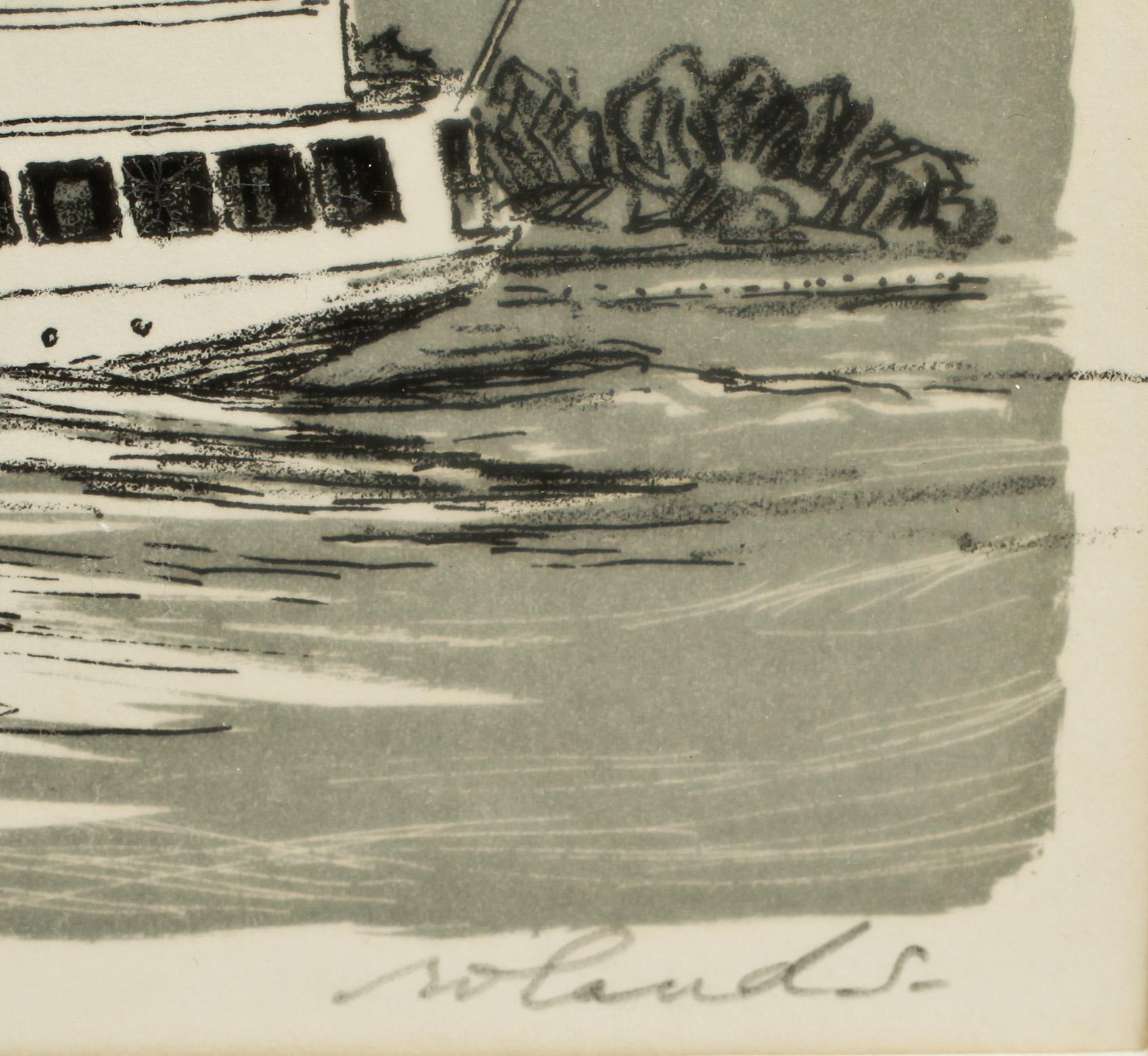 ROLAND SVENSSON, 2 st, litografier, sign.