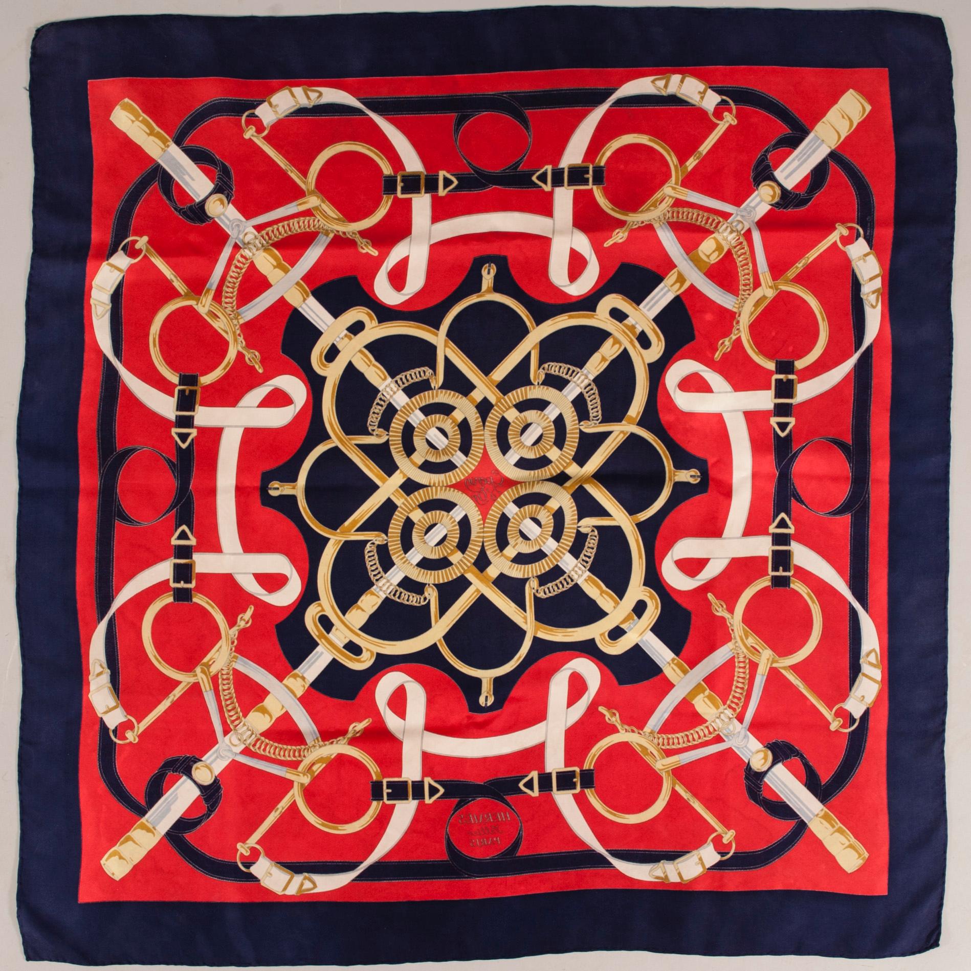 SCARF, "Eperon d'Or", Hermès.