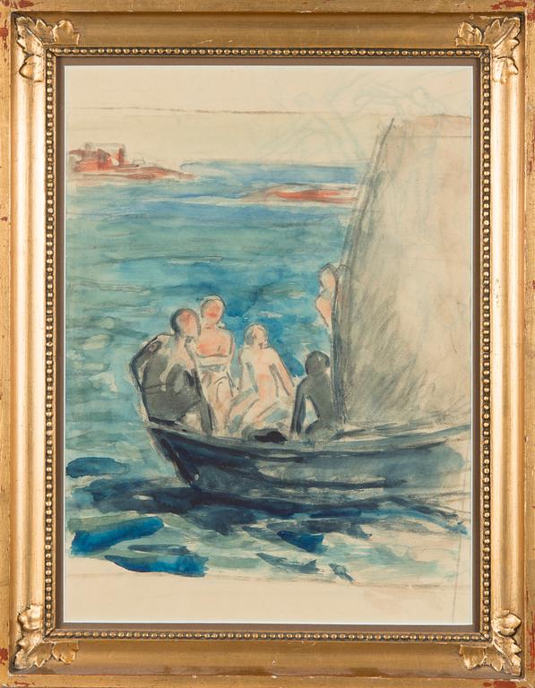 Magnus Enckell, Purjeretki.