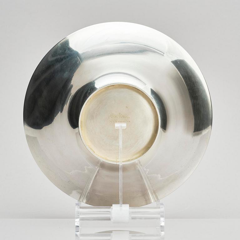 Wiwen Nilsson, a sterling silver bowl, Lund, Sweden 1968.
