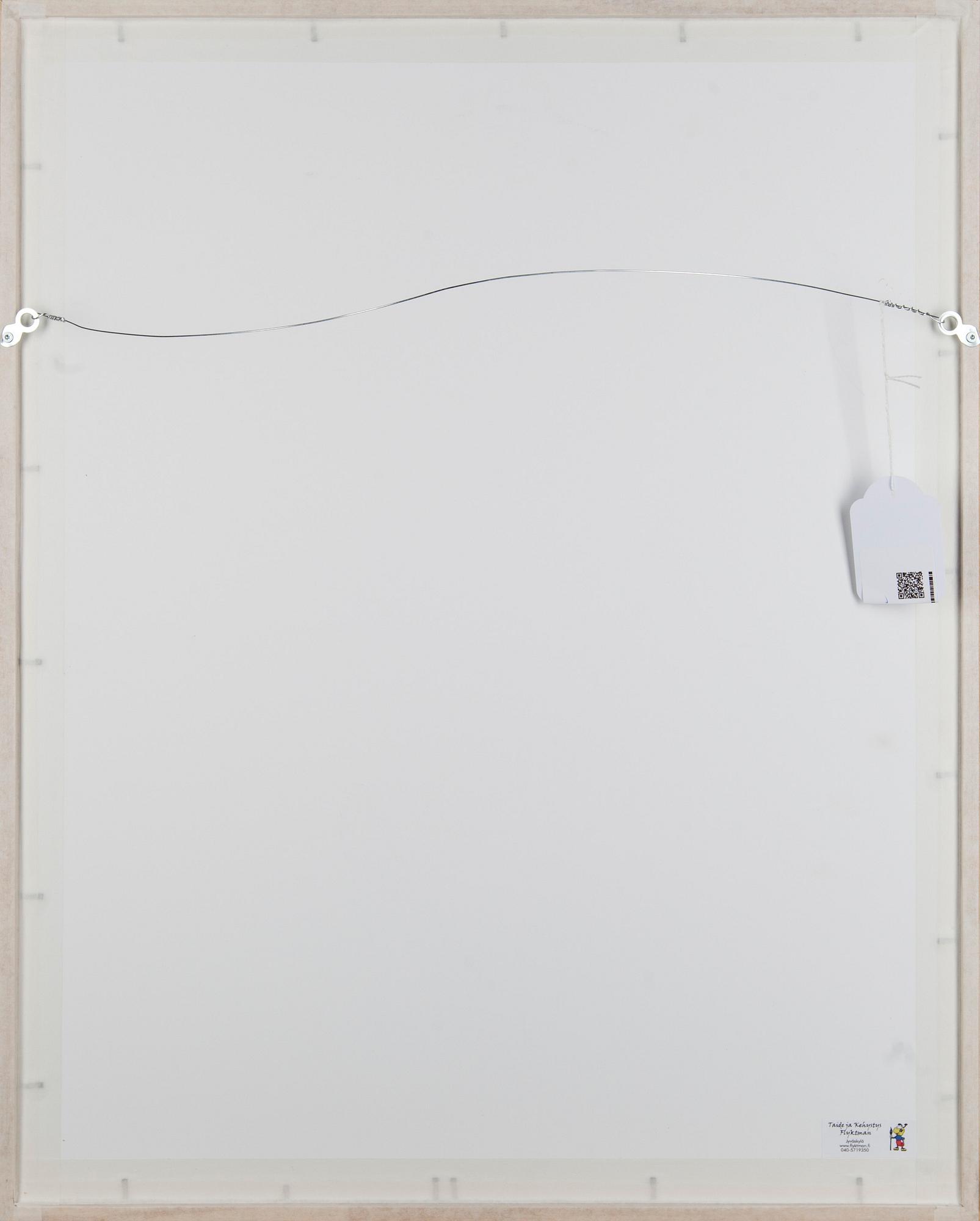 MATIAS (MATIAS VÄLINEN), värilitografiat, 2 kpl, signeeratut, päivätyt 1991 sekä numeroidut 85/90 ja 18/20.