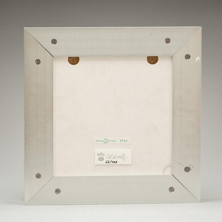 VICTOR VASARELY Relief, porslin, Rosenthal, signerad o numrerad 22/100.