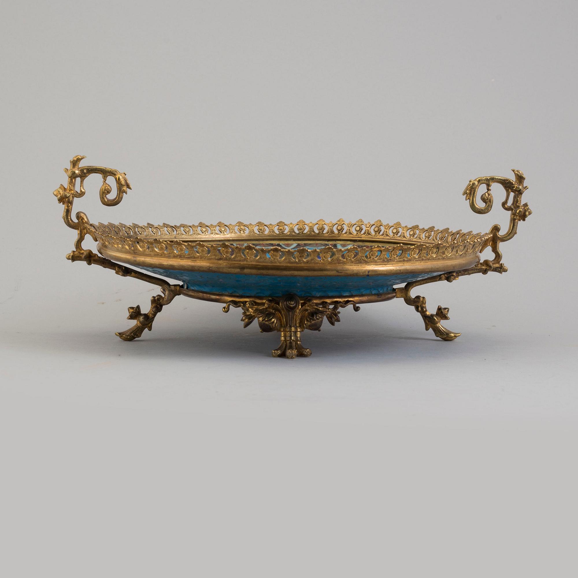 FAT, cloisonné, Kina, 1900-talets första hälft.