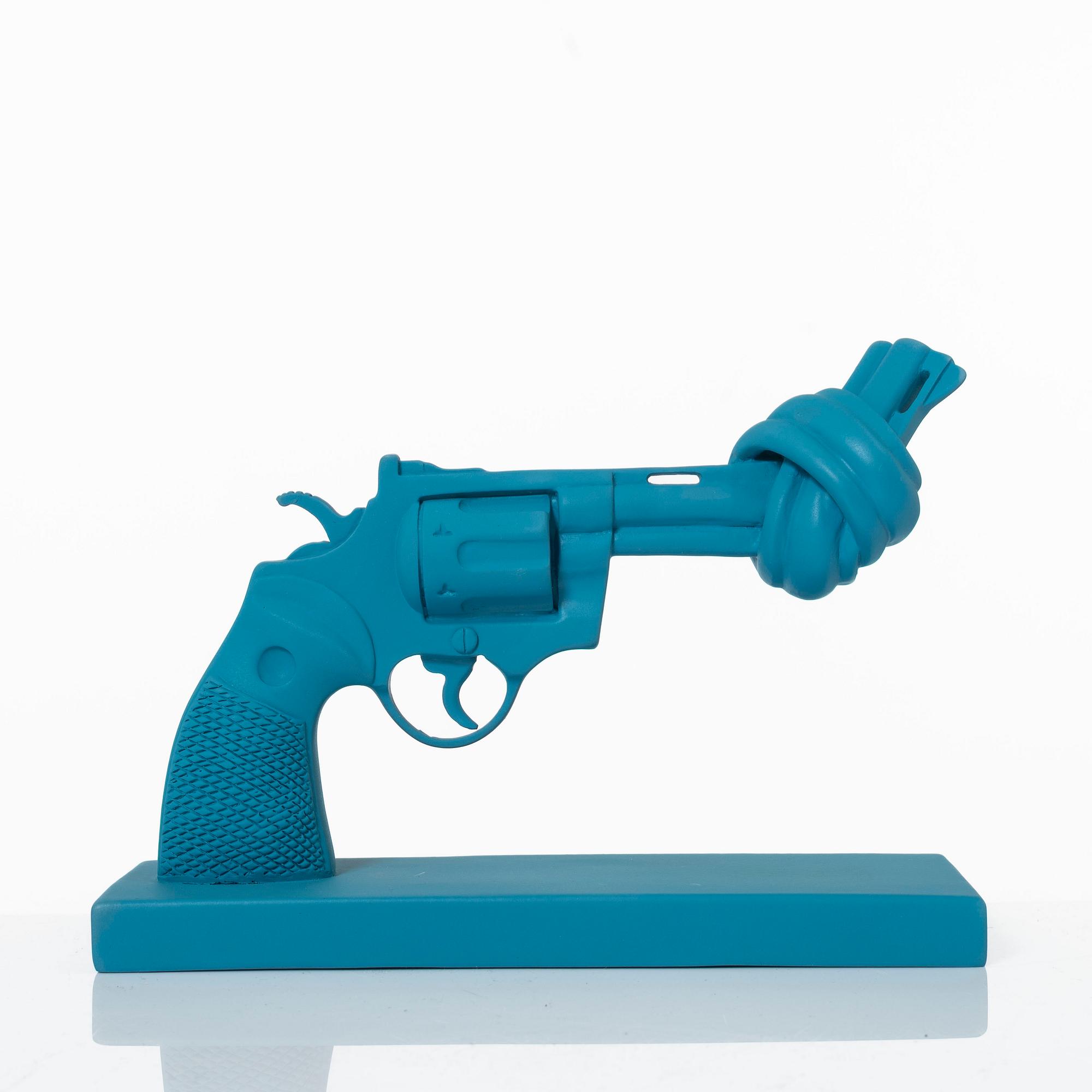 Non-Violence Art Project, "Non-Violence Twilight Blue".