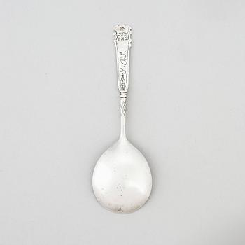 A Norweigian 17th Century silver spoon. Probably Trondhjem.