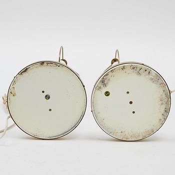 Josef Frank, bordslampor, ett par, modell 2466,  Firma Svenskt Tenn.