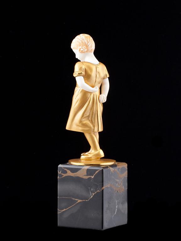 HANS DIETRICH, skulptur, sign. 1900-talets första hälft.