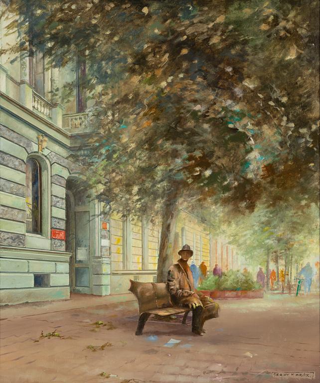 Jerzy Tadeusz Mróz, Urban Scene.