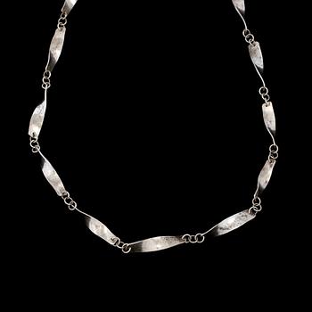 HALSLÄNK, sterlingsilver, stämpla EH, 1984. Vikt 39,1 g.