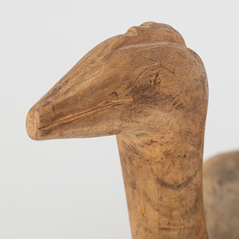 Beer goose, folk art, northern Hälsingland, 19th century.