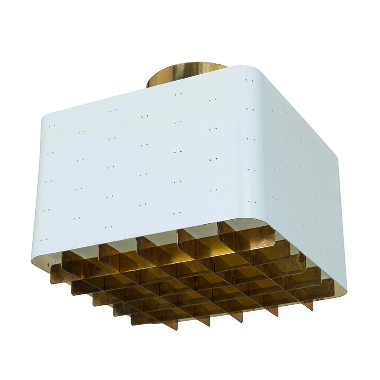 Paavo Tynell, a mid-20th-century 'Tähtitaivas' (Starry sky) ceiling light, Taito Finland.