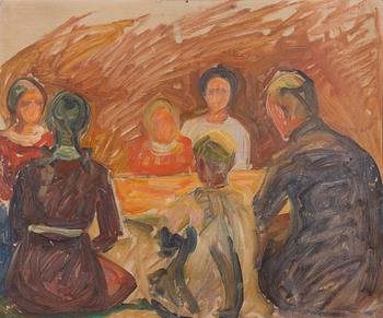 Pekka Halonen, The Family Gathered.