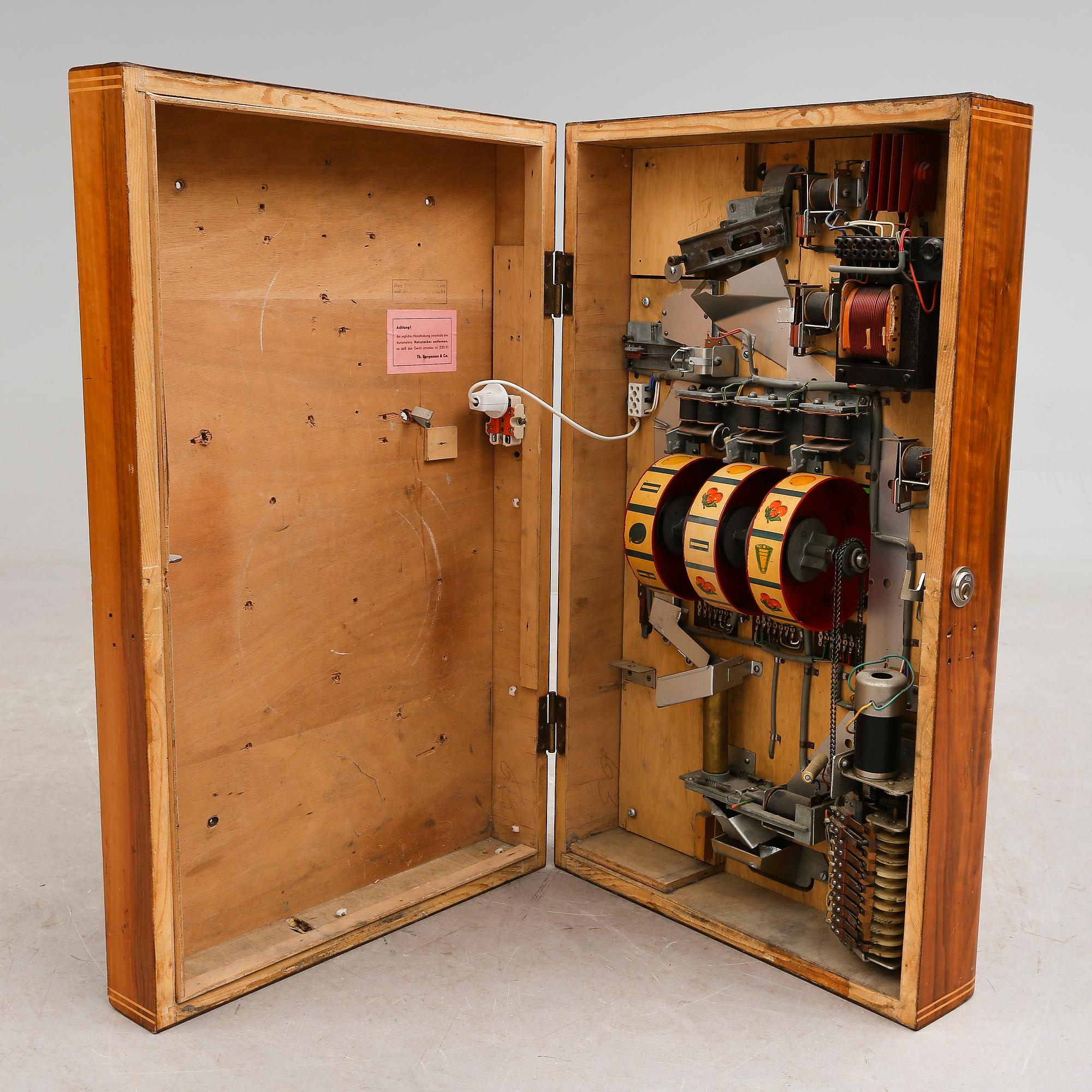 SPELAUTOMAT, Th. Bergmann & Co., Tyskland, 1900-talets mitt.