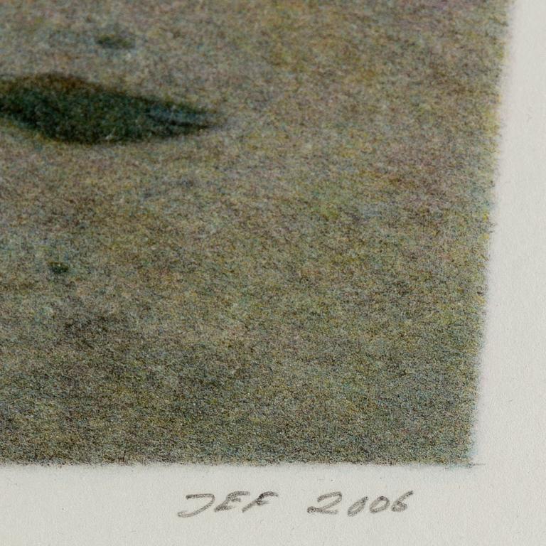 JOHN-E FRANZÉN, lithograph in colours, 2006, signed 235/280.