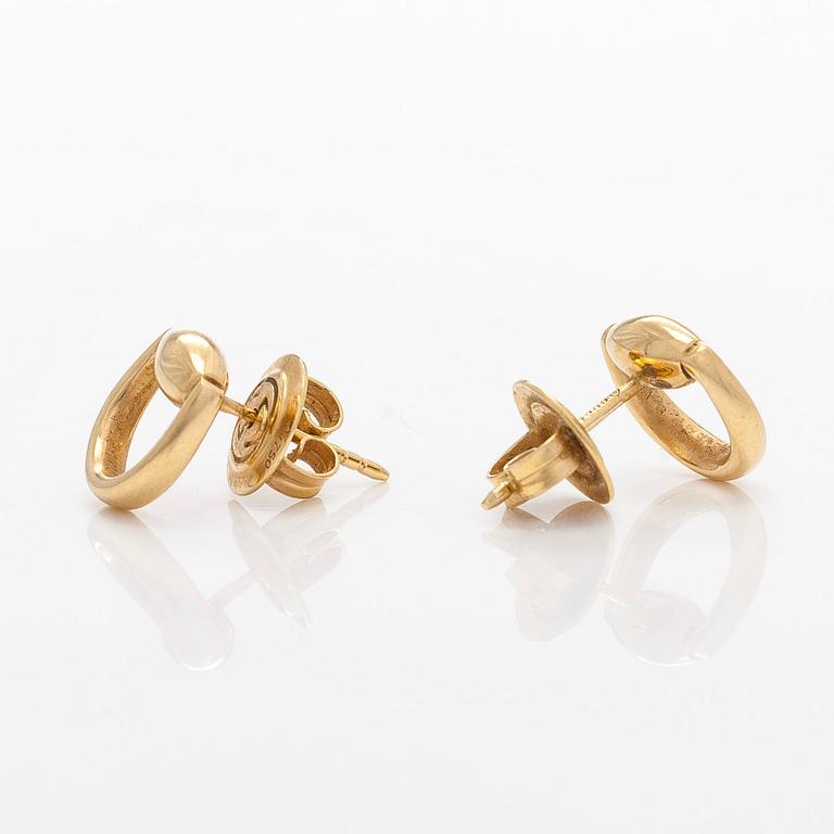 Gucci, korvakorut, "Horsebit" 18 K kultaa, merkitty Gucci.