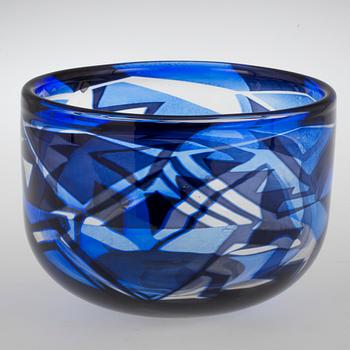 SKÅL, glas. Eva Englund, Orrefors, Graal, 1988.