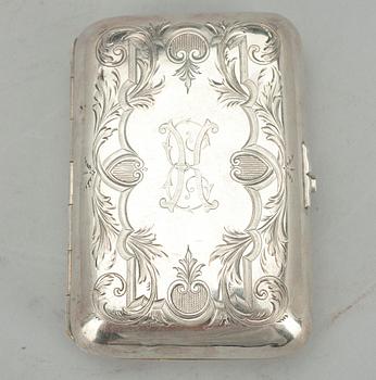 DOSA, silver, Johan Alfred Appelgren, Åbo 1890. Vikt 132 g.