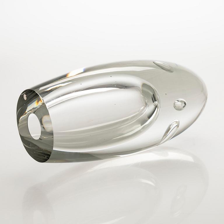 Timo Sarpaneva, veistos, "Claritas", signeerattu Timo Sarpaneva 90/1985.