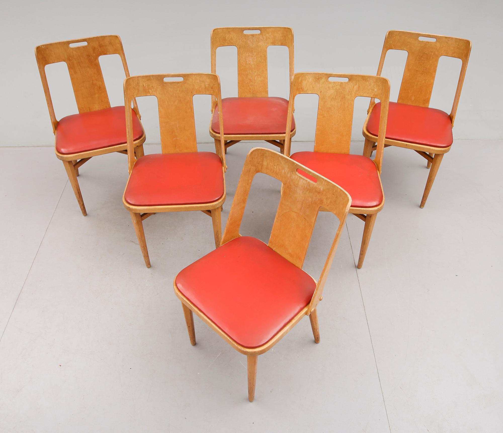 STOLAR, 6 st, Axel Larsson, Bodafors, 1900-talets mitt.