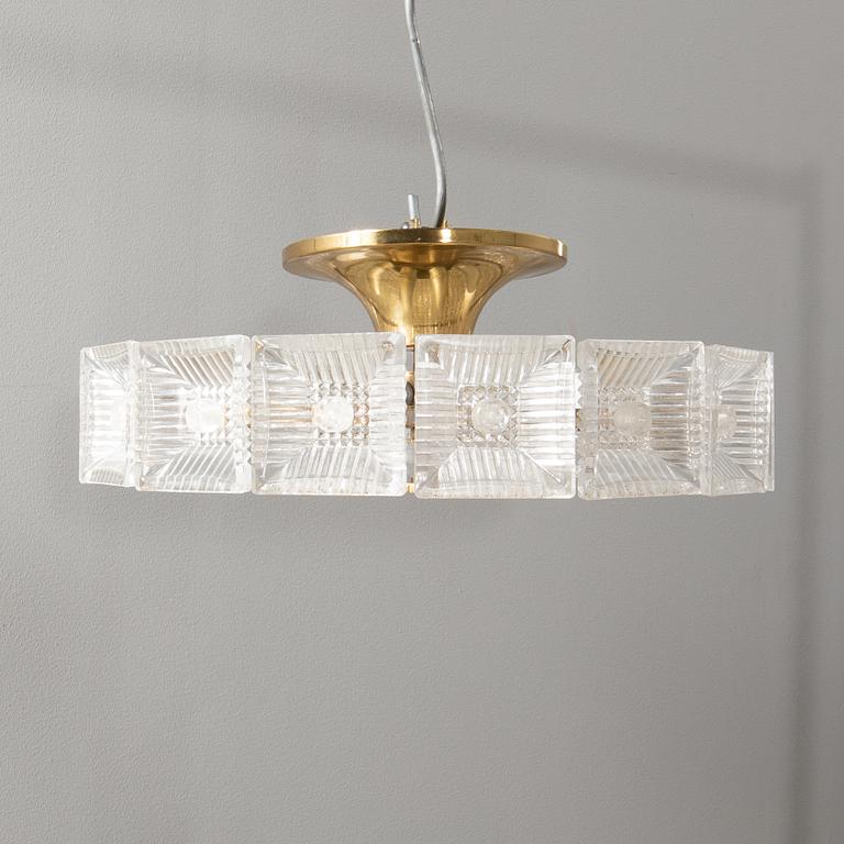 Carl Fagerlund, Taklampa/Plafond Orrefors sent 1900-tal.