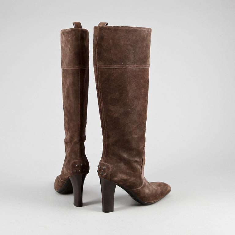 STÖVLAR, ett par, Tod's, ca 2011.