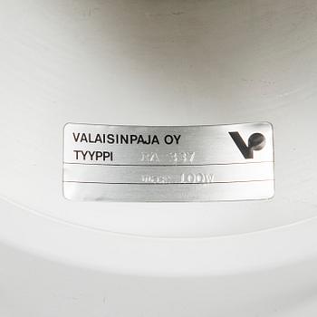 Alvar Aalto, kattovalaisin, malli A 337, "Lentävä lautanen", Valaisinpaja Oy.