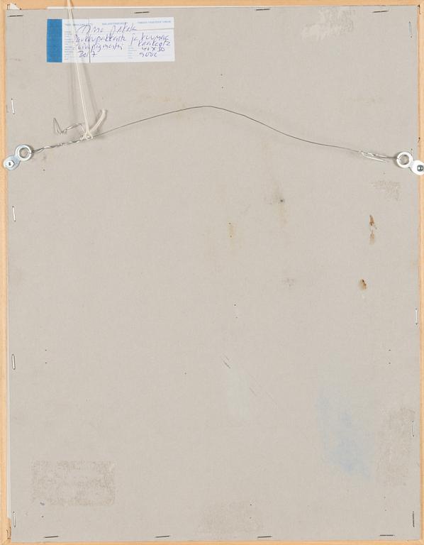 Timo Jakola, pastell, signerad och daterad 2017.