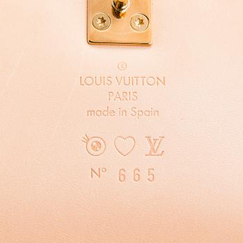 Louis Vuitton, 'Multicolor Murakami Eye Love You White' bag, no 665.