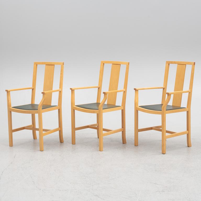 Lennart Jansson, karmstolar, 3 st., Rydéns Interiör.