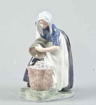 FIGURIN, porslin, Christian Thomsen, Royal Copenhagen.