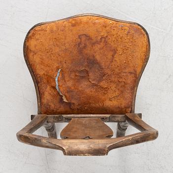 A pair of late 18th century Rococo chairs.