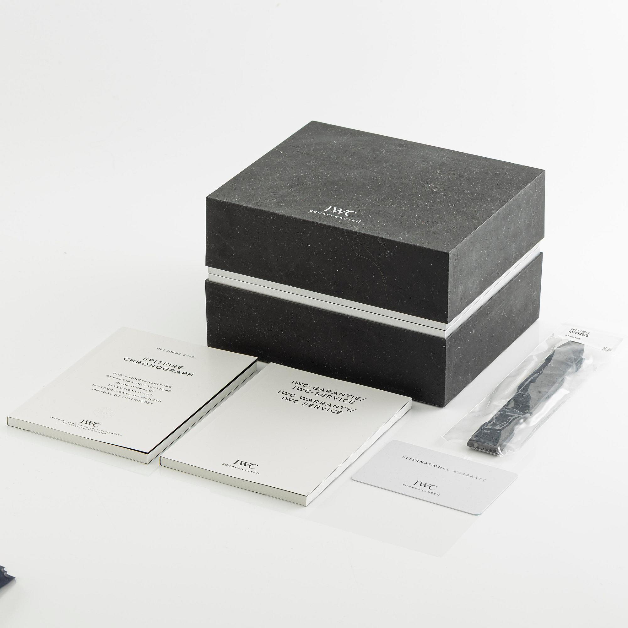 IWC, Schaffhausen, Pilot's Watch, Spitfire Chronograph, "flyback", ca 2014.