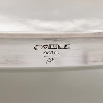 Tapio Wirkkala, Fat, silver, TW 275, Kultakeskus, Tavastehus 1968.
