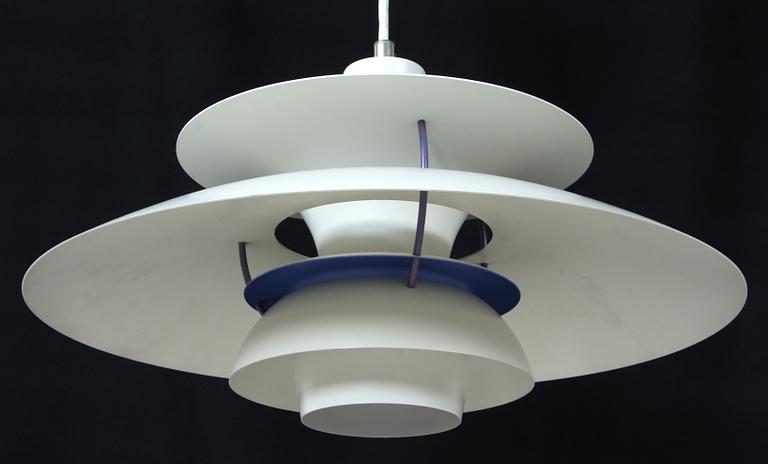 TAKLAMPA, "PH 5", Poul Henningsen för Louis Poulsen. H 28,5.