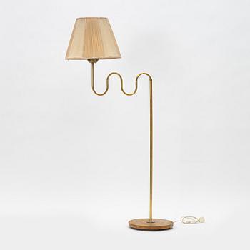 Harald Notini, a floor lamp, model "15335", Arvid Böhlmarks Lampfabrik, 1940s.