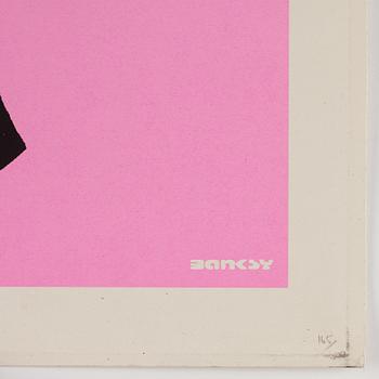 Banksy, "Bomb Hugger" (Bomb Love).