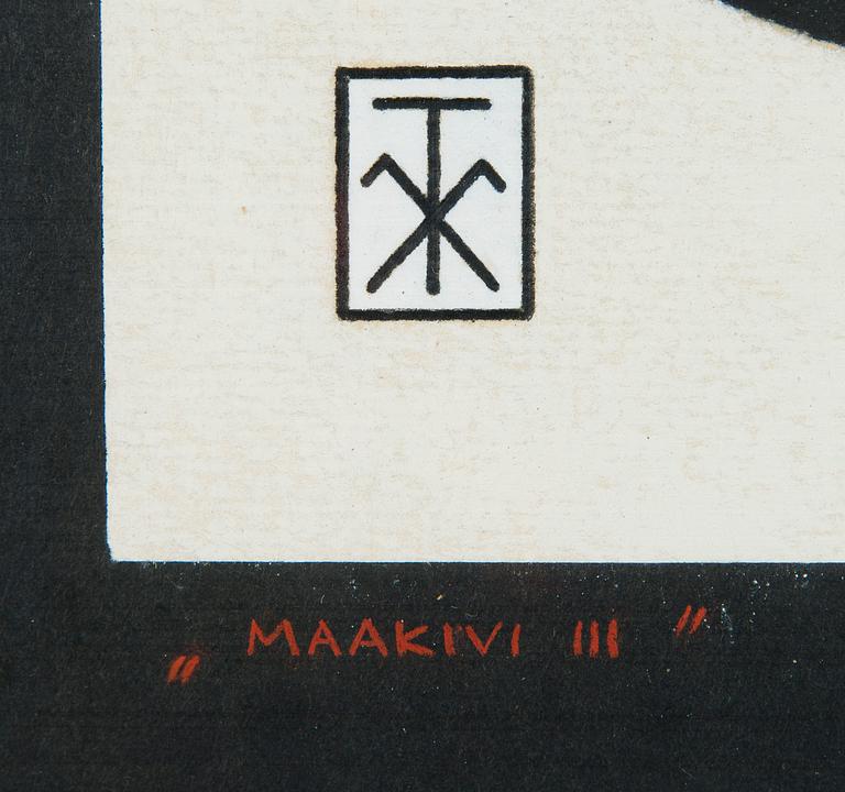 Tarmo Puudist, "Maakivi III".